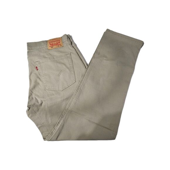 Levi’s 514 Straight Leg Tan Denim Jeans‎ Men’s/ 36x32 / New Without Tags - Picture 2 of 9